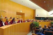 Aula Corte Giustizia Europea